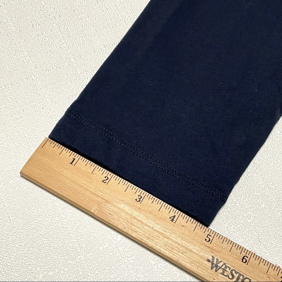 Michael Kors Mens Long Sleeve T-Shirt Crewneck XL Navy With Camo Prints NWT - Picture 14 of 15